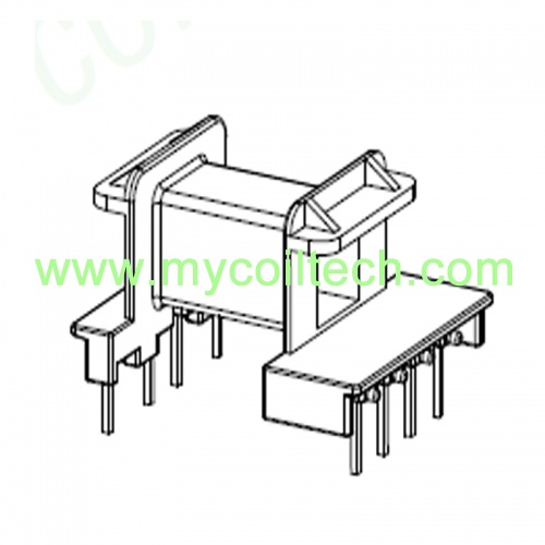 EE25 Horizontal Transformer Bobbin 8Pin