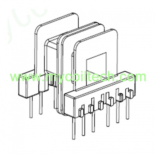 5+6 Pin Three Slot EE25 Transformer Bobbin