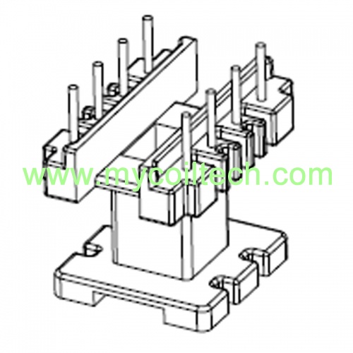 EE25 Phenolic Bobbin with 4+4 Pin