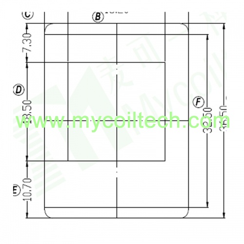 Bobbin Spacer for EFD25 Transformer