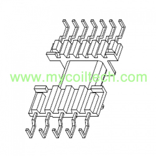 5+7 Pin EFD25 Horizontal Transformer Bobbin