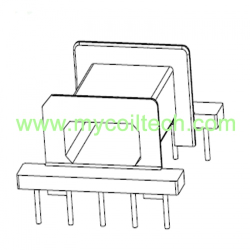 5+5 Pin Horizontal Bobbin EFD25