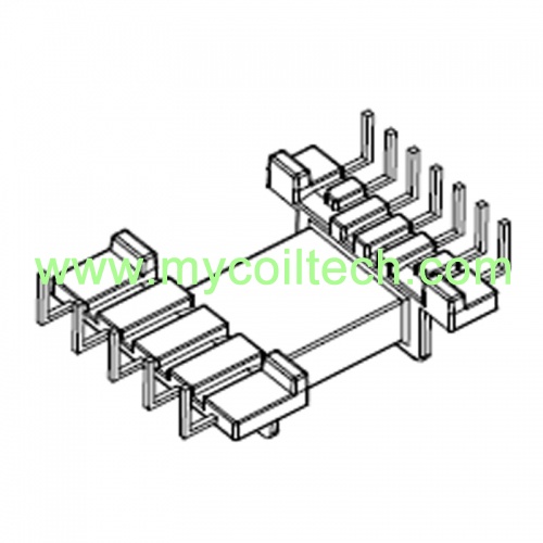 EFD25 5+7 Pin Horizontal Transformer Bobbin