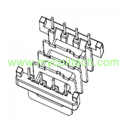 Four Slots 8Pin Horizontal EFD25 Bobbin