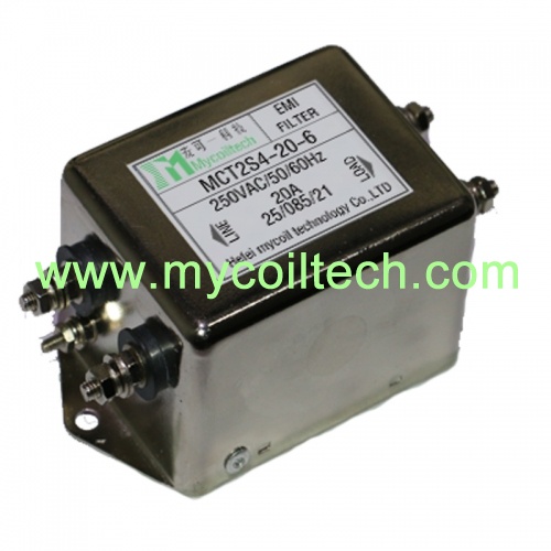 6A 120V Single Phase EMI Filters