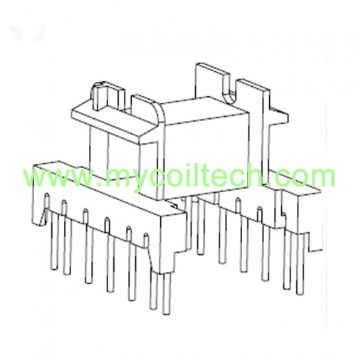 EF25 Horizontal 7+7 Pin Transformer Bobbin