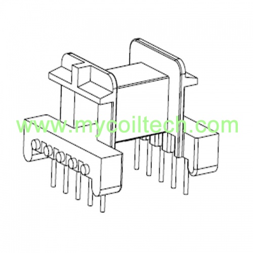 5+5 Pin EF25 Horizontal Transformer Bobbin