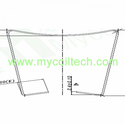 EF25 No Hole Electronic Transformer Clips