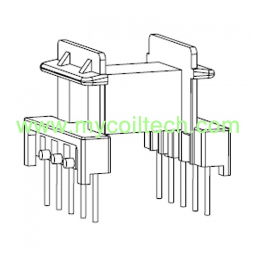 Horizontal ​Ferrite Core Bobbin EF25