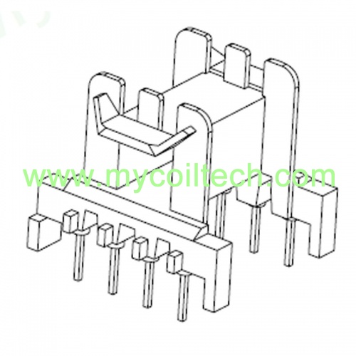 4+4 Pin EF25 DIP Coil Bobbin