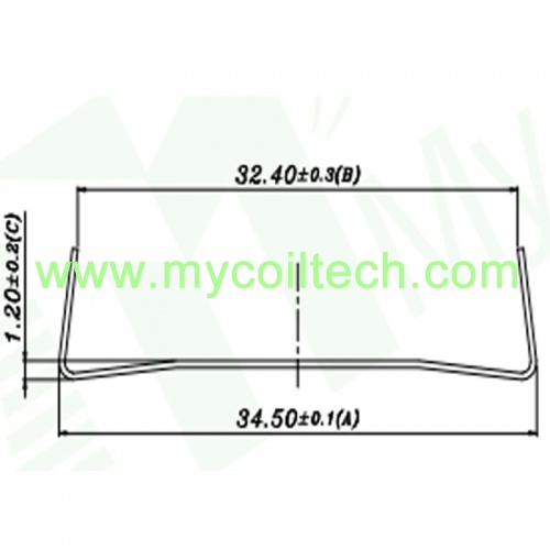 ETD29 No Hole Transformer Clips