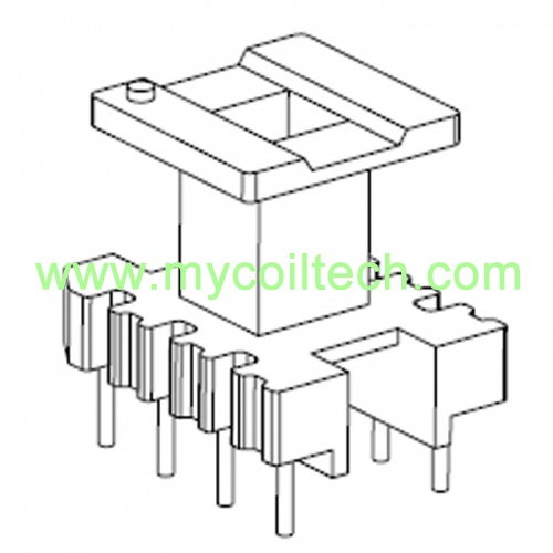 EI19 4+4 Pins Vertical Bobbin