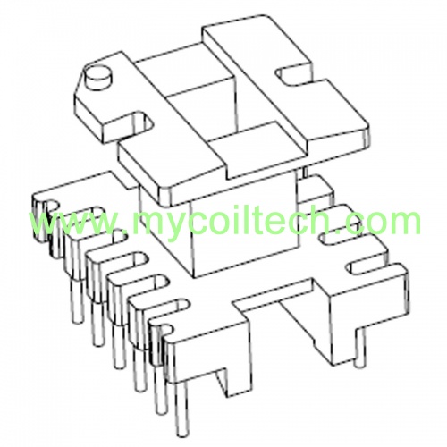 EI19 4+6Pins Vertical Bobbin