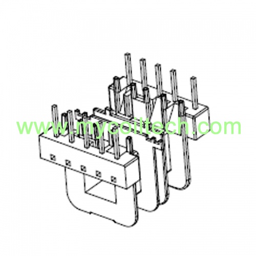 Three Slots EF25 5+5 Pins Bobbin