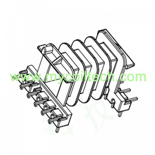 Inductor Bobbin ET28 Four Slots 12Pins