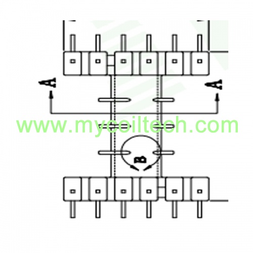 EE28 Horizontal Bobbin 12 Pins