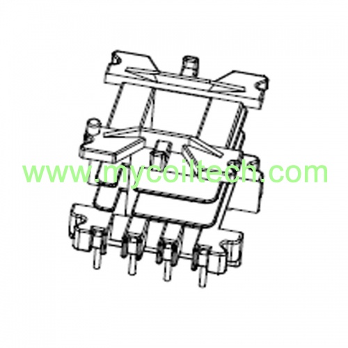 Three Slots EF25 Transformer Bobbin