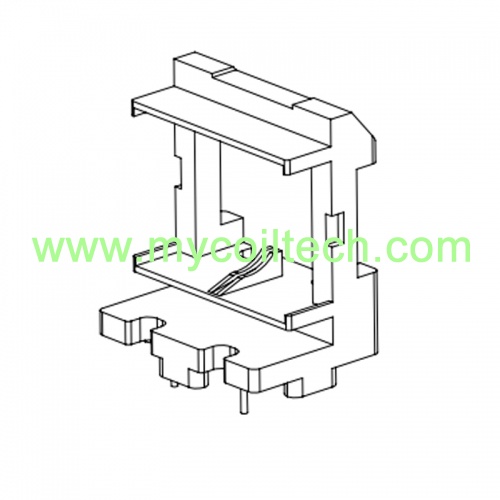 Vertical ET28 Bobbin 2+2 Pin Base