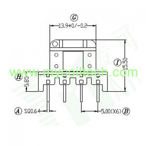 Customized Transformer EF20 Bobbin