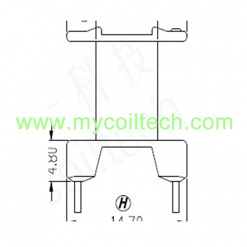 Vertical Transformer Bobbin