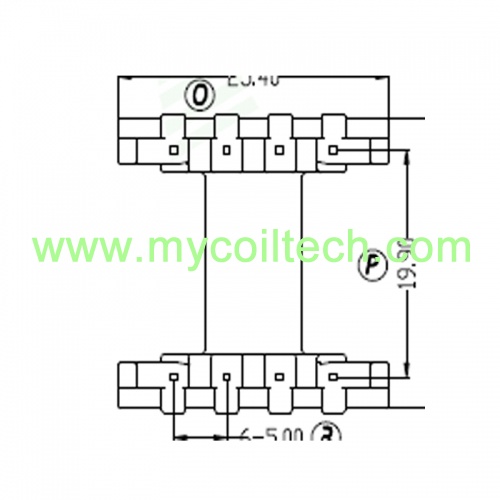 Ferrite Core Coil Former