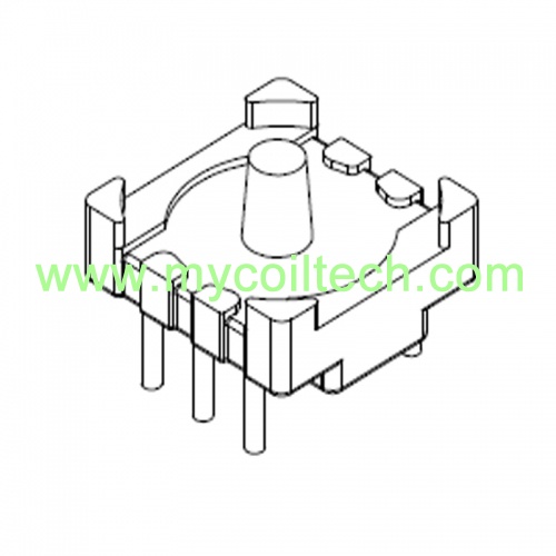 3+3 Pins Toroidal base