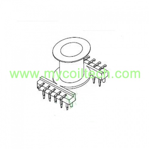 5+0 Pins POT25 Transformer Bobbin