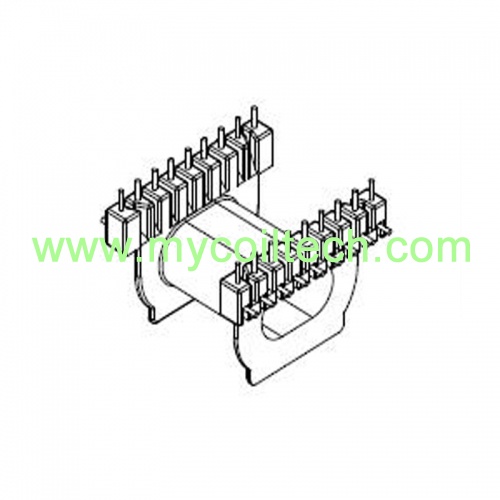 EPC46 transformer bobbin pin 9+9