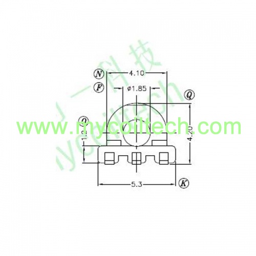 Multi section EP5 bobbin