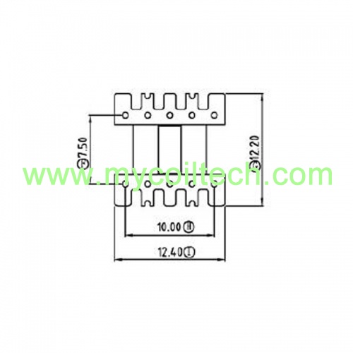 5+5 pin EE13 bobbin