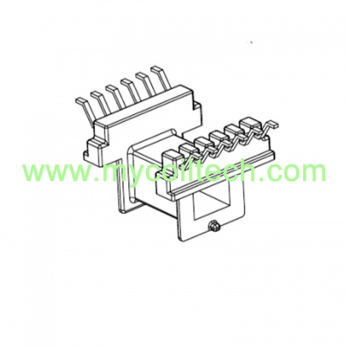 6+6 pins single slot EFD15 Bobbin