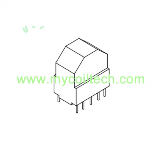 Phenolic material inductor case