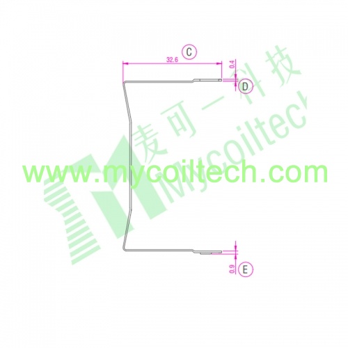 Ferrite core Clip