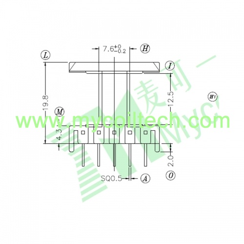 EF20 bobbin 10pins