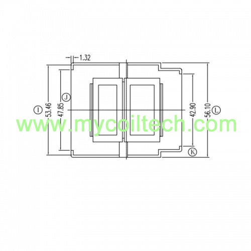 EFD50 horizontal coil bobbin